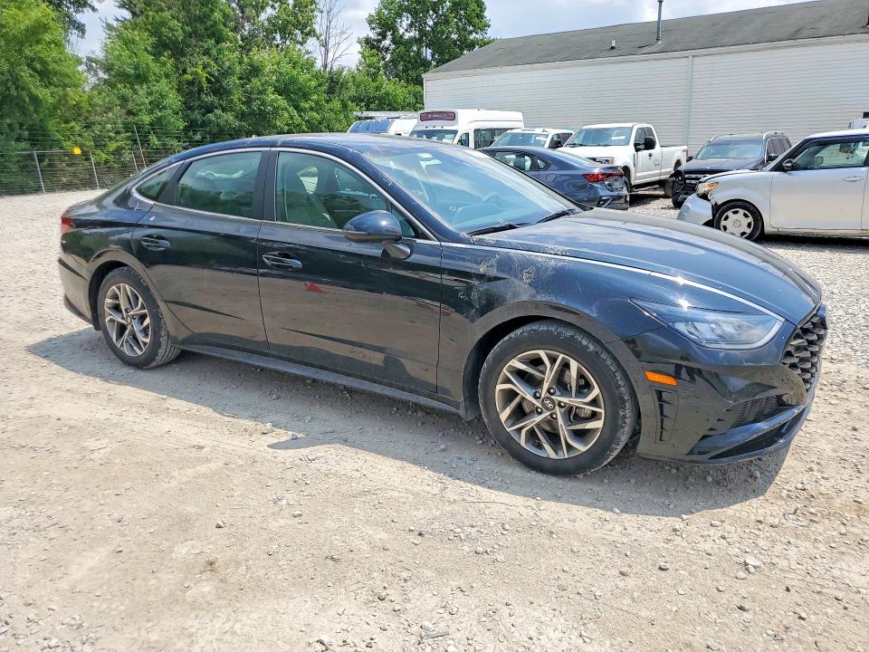 2021 Hyundai Sonata VIN 5NPEL4JA1MH083796 COPART salvage auction — HAIL, Oh - Cert Of Title-Salvage, sold $2,750 on 2026-07-22 (photo 4)