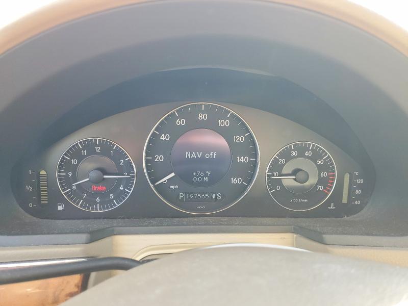 2004 Mercedes-benz E-class VIN WDBUH65J04A521054 COPART salvage auction — FRONT END, Ca - Salvage Certificate, sold $50 on 2026-08-11 (photo 9)