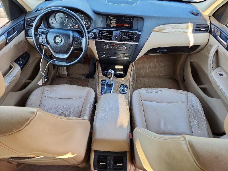 2014 BMW X3 VIN 5UXWX7C51E0E79916 COPART salvage auction — FRONT END, NY - MV-907A SALVAGE CERTIFICATE, sold $1,050 on 2026-07-20 (photo 8)