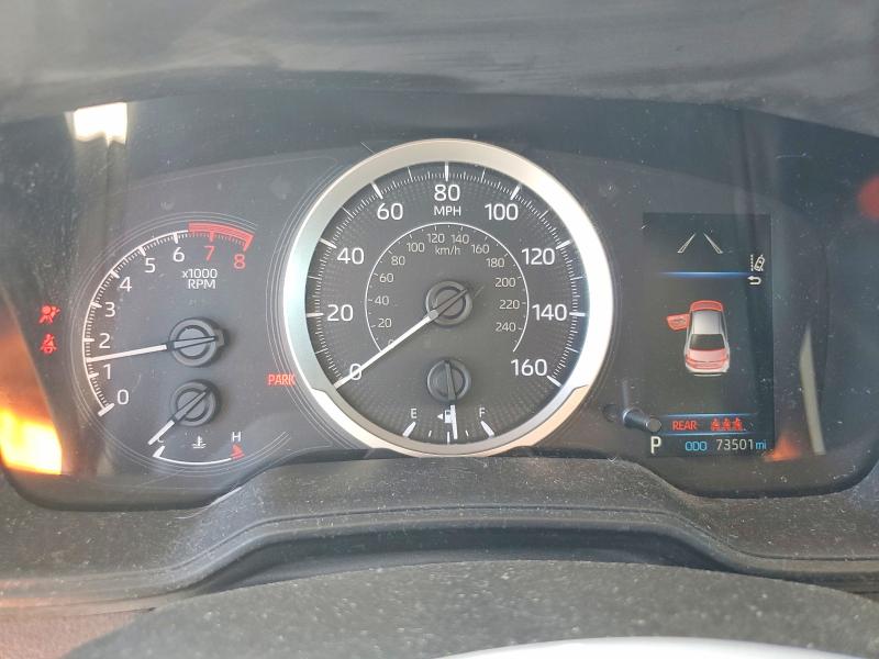 2020 Toyota Corolla VIN 5YFEPRAE4LP090120 COPART salvage auction — FRONT END, Ca - Salvage Certificate, sold $3,600 on 2026-07-23 (photo 9)