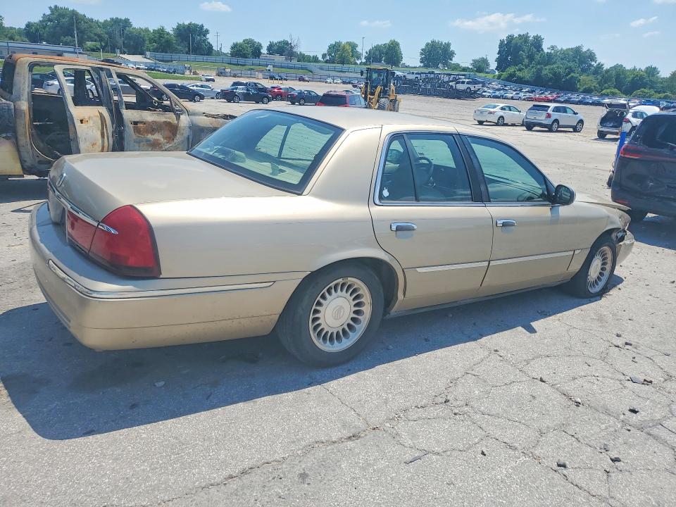 2000 Mercury Grand marquis VIN 2MEFM75W7YX692810 COPART salvage auction — FRONT END, Mo - Salvage Certificate Of Title, sold $425 on 2026-07-31 (photo 3)