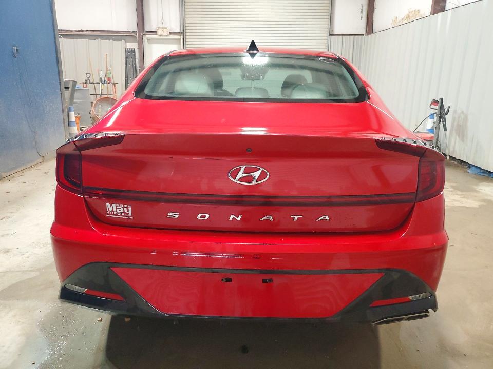 2021 Hyundai Sonata VIN KMHL64JA1MA158532 COPART salvage auction — NORMAL WEAR, TX - CERTIFICATE OF TITLE, sold $200 on 2026-07-28 (photo 6)