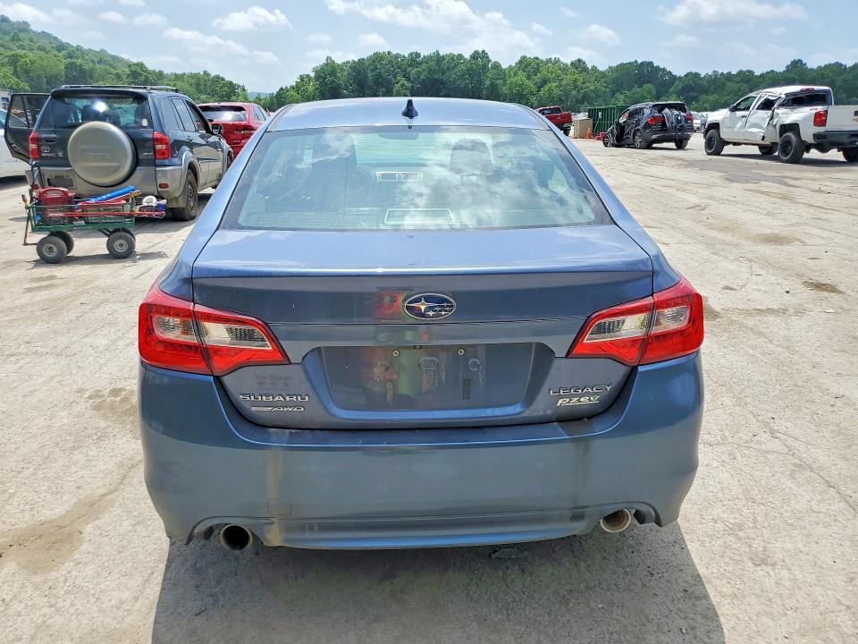 2017 Subaru LEGACY VIN 4S3BNAK66H3028008 COPART salvage auction — FRAME DAMAGE, Pa - Cert Of Salv-R=Reconstructed, sold $1,850 on 2026-07-09 (photo 6)