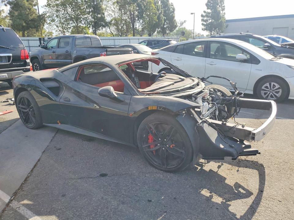 2018 Ferrari VIN ZFF79ALA8J0229480 COPART salvage auction — FRONT END, Nc - Dis/Dlr/Exp Only Salvage Title (P), sold $43,750 on 2026-08-04 (photo 4)