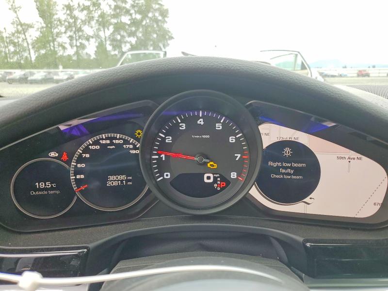 2020 Porsche Panamera VIN WP0AA2A74LL104079 COPART salvage auction — FRONT END, Wa - Bill Of Sale, sold $21,800 on 2026-08-10 (photo 9)