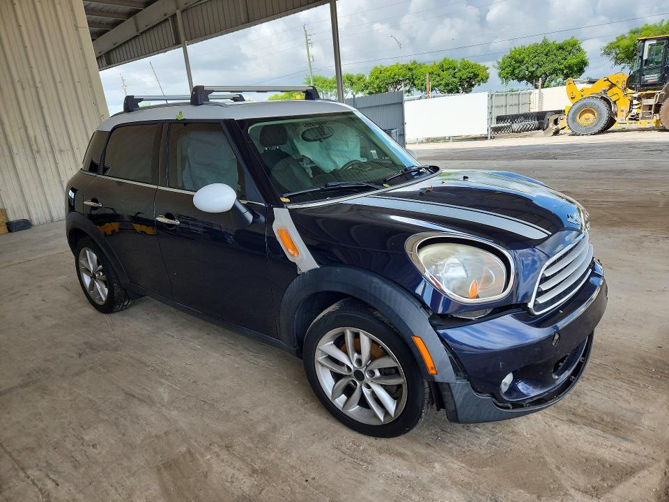 2012 Mini Cooper VIN WMWZB3C5XCWM03055 COPART salvage auction — FRONT END, Fl - Cert Of Title Slvg Rebuildable, sold $400 on 2026-08-05 (photo 4)