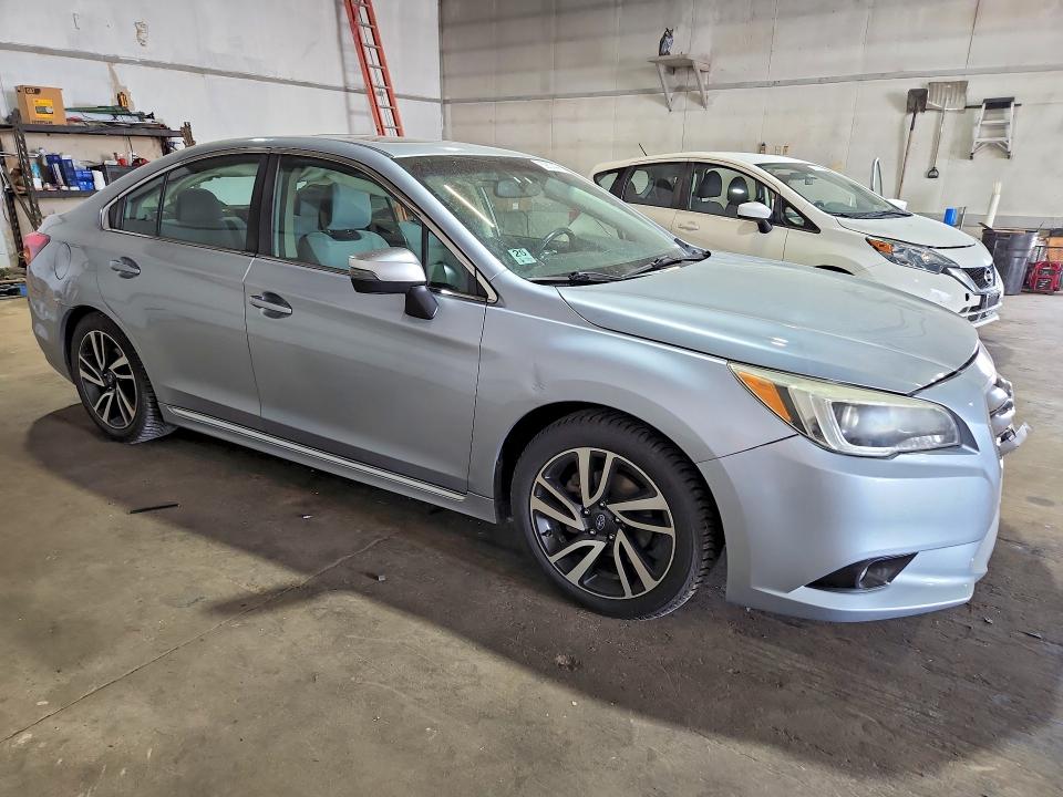 2017 Subaru LEGACY VIN 4S3BNAR60H3010738 COPART salvage auction — FRONT END, Mi - Certificate Of Title, sold $700 on 2026-07-12 (photo 4)