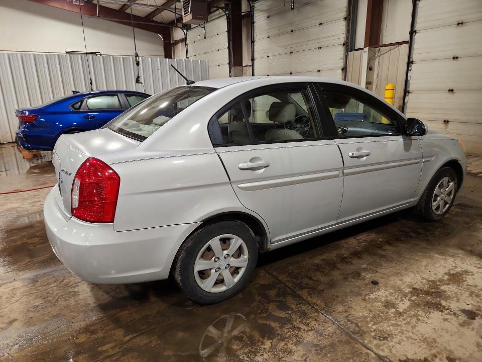 2008 Hyundai Accent VIN KMHCN46C88U220767 COPART salvage auction — FRONT END, Pa - Certificate Of Salvage, sold $400 on 2026-07-17 (photo 3)