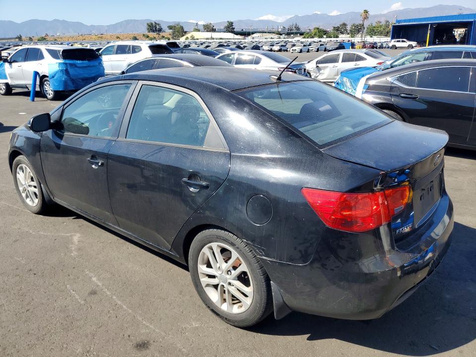 2012 Kia Forte VIN KNAFU4A2XC5615875 COPART salvage auction — REAR END, Ca - Salvage Certificate, sold $450 on 2026-07-29 (photo 2)