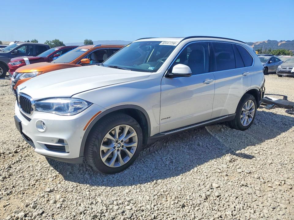 2016 BMW X5 VIN 5UXKR0C56G0P27707 COPART salvage auction — REAR END, Ca - Salvage Certificate, sold $8,300 on 2026-07-16 (photo 1)