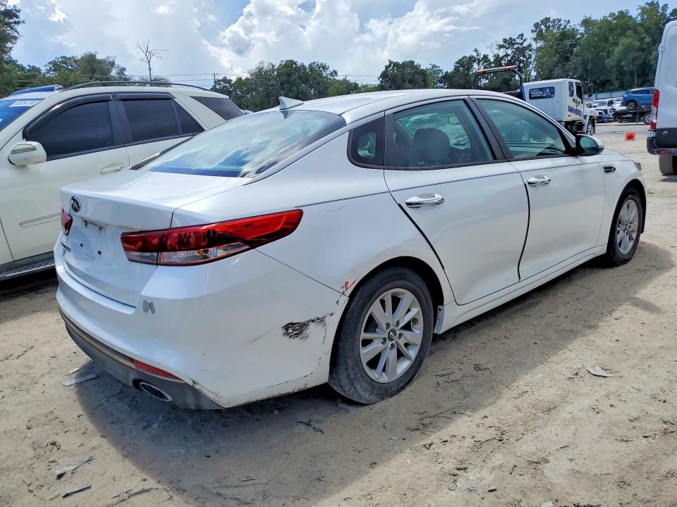 2016 Kia Optima VIN KNAGT4L38G5091614 COPART salvage auction — REAR END, Fl - Certificate Of Title, sold $525 on 2026-07-28 (photo 3)