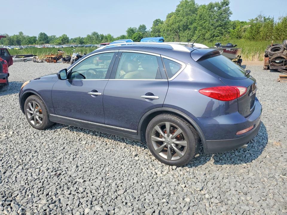 2008 Infiniti Ex35 VIN JNKAJ09F78M353685 COPART salvage auction — FRONT END, Oh - Cert Of Title-Salvage, sold $90 on 2026-07-23 (photo 2)