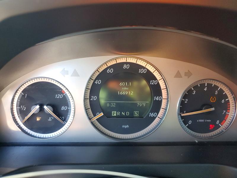 2008 Mercedes-benz C class VIN WDDGF81X88F061912 COPART salvage auction — FRONT END, CA - SALVAGE CERTIFICATE, sold $425 on 2026-07-16 (photo 9)