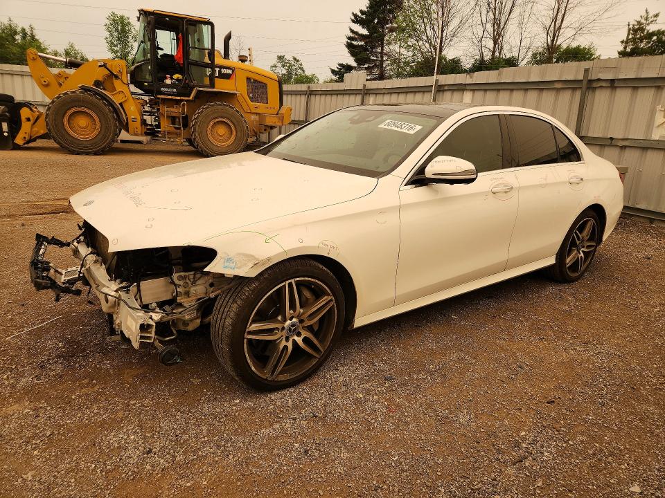 2019 Mercedes-benz E-class VIN WDDZF4KB7KA525605 COPART salvage auction — FRONT END, ON - PERMIT NO BRAND - UNFIT, sold $6,100 on 2026-07-28 (photo 1)