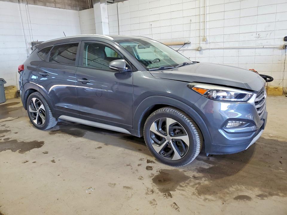2017 Hyundai Tucson VIN KM8J33A25HU393765 COPART salvage auction — MECHANICAL, Mn - Certificate Of Title, sold $2,300 on 2026-07-23 (photo 4)