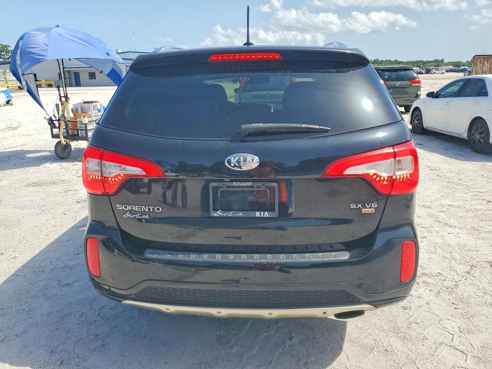 2014 Kia Sorento VIN 5XYKW4A73EG517966 COPART salvage auction — MINOR DENT/SCRATCHES, Fl - Certificate Of Title (P), sold $1,550 on 2026-07-30 (photo 6)