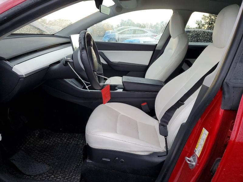 2021 Tesla Model y VIN 5YJYGDEDXMF110532 COPART salvage auction — SIDE, Tn - Certificate Of Title, sold $11,700 on 2026-07-31 (photo 7)
