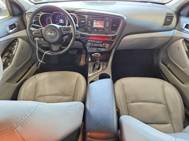 2014 Kia Optima VIN 5XXGN4A70EG339964 COPART salvage auction — REAR END, Pa - Certificate Of Salvage, sold $375 on 2026-07-31 (photo 8)