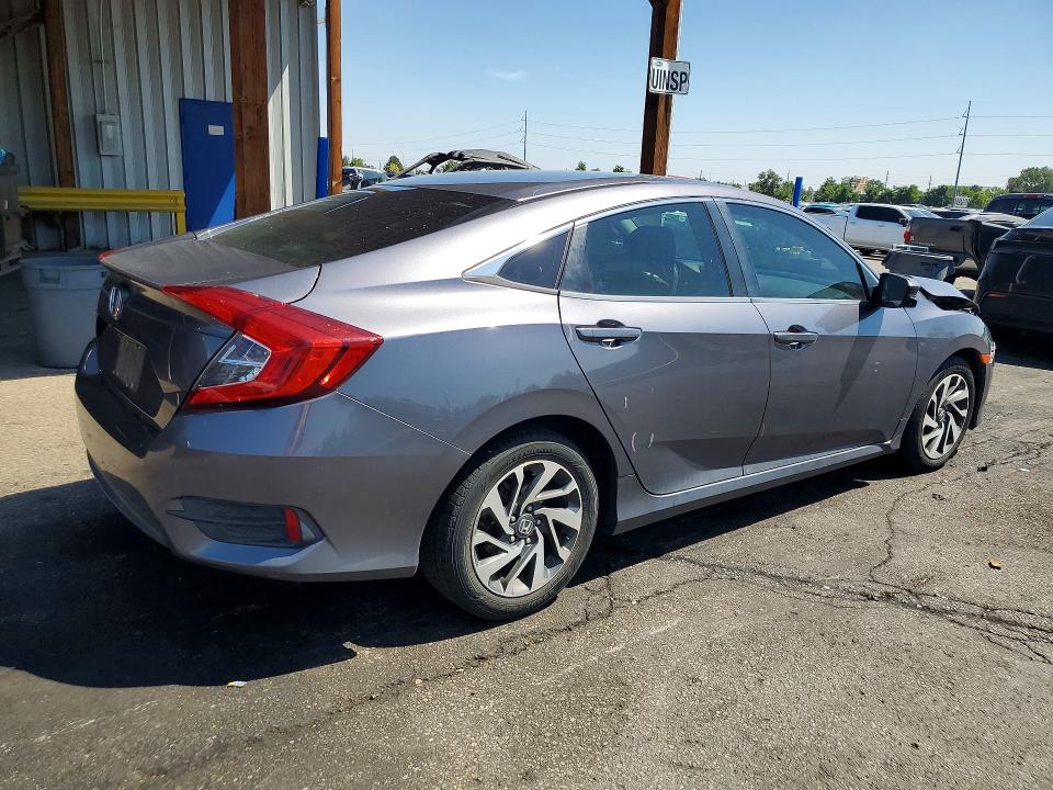 2016 Honda Civic VIN 19XFC2F76GE001964 COPART salvage auction — FRONT END, Co - Public - Salvage Title, sold $650 on 2026-07-30 (photo 3)