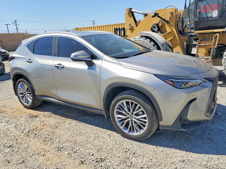 2025 Lexus Nx VIN 2T2GKCEZ3SC050977 COPART salvage auction — SIDE, Ca - Salvage Certificate, sold $21,700 on 2026-09-02 (photo 4)
