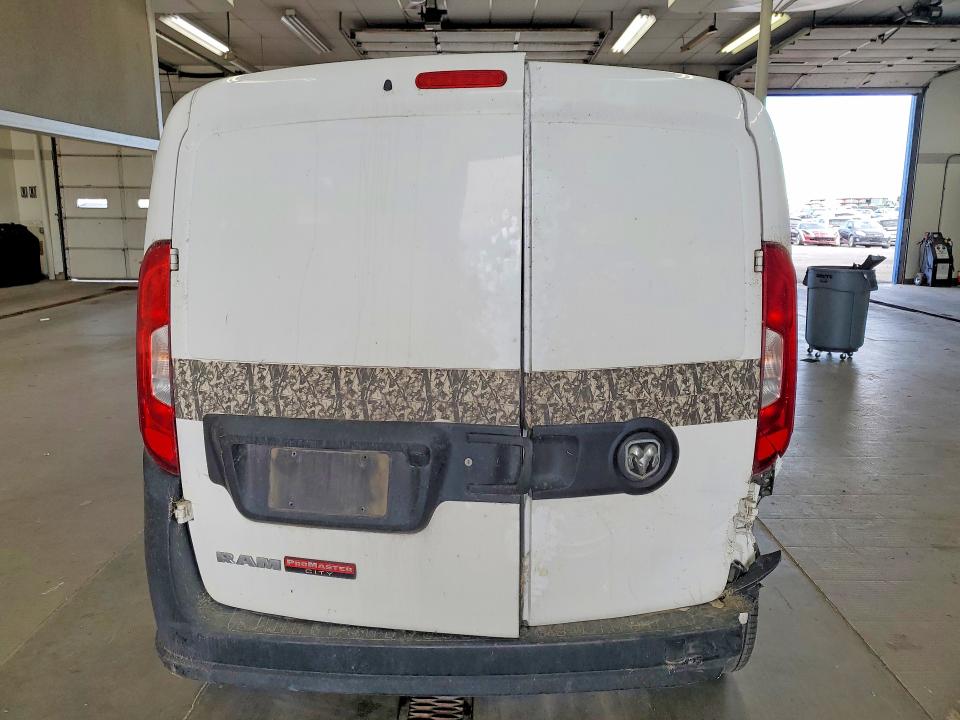 2017 Ram Promaster city VIN ZFBERFAB8H6E51187 COPART salvage auction — REAR END, Wa - Cert Of Ownership-Rebuilt, sold $475 on 2026-07-27 (photo 6)