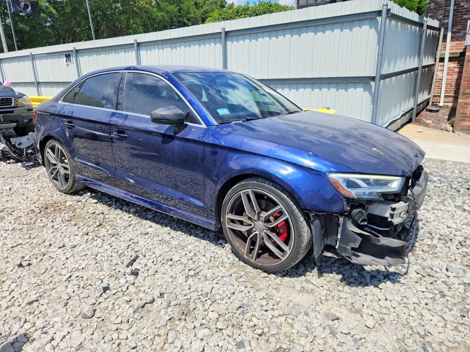 2017 Audi S3 VIN WAUF1GFF0H1042067 COPART salvage auction — FRONT END, Ma - Cert Of Title-Salvage, sold $12,400 on 2026-08-05 (photo 4)