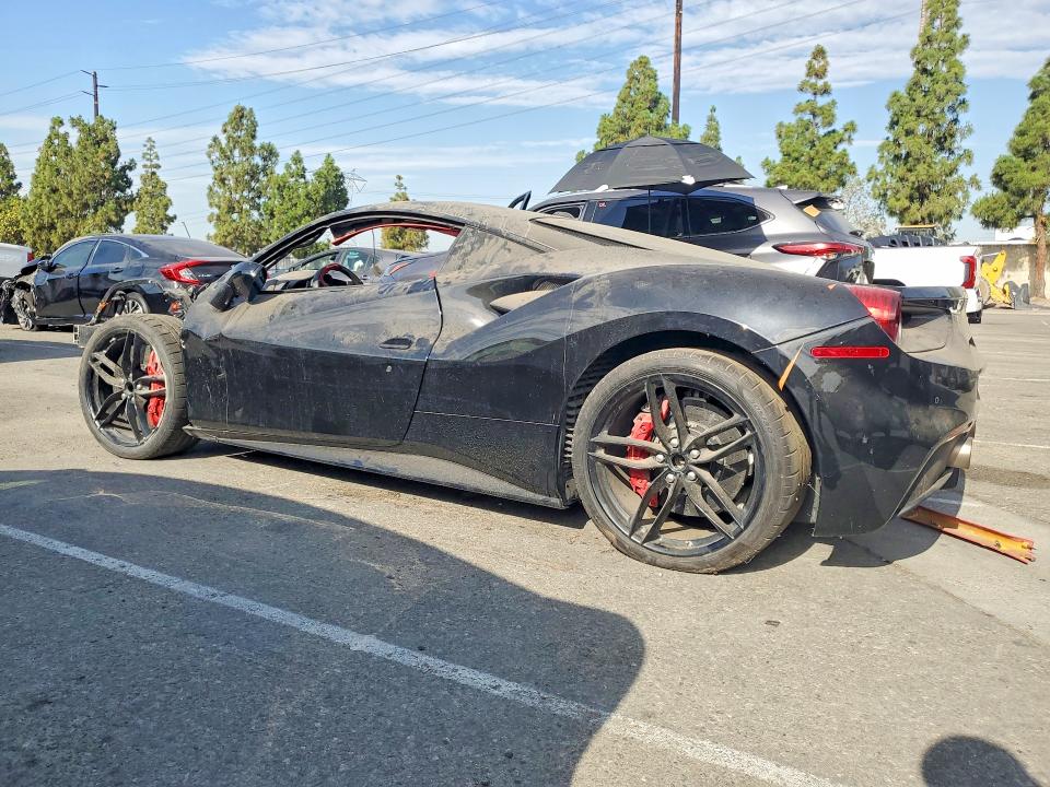 2018 Ferrari VIN ZFF79ALA8J0229480 COPART salvage auction — FRONT END, Nc - Dis/Dlr/Exp Only Salvage Title (P), sold $43,750 on 2026-08-04 (photo 2)