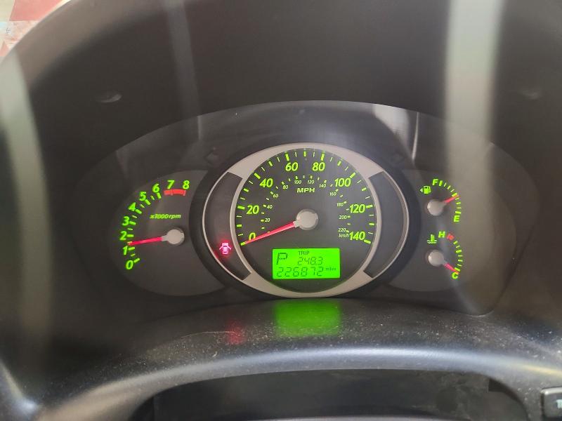 2005 Hyundai Tucson VIN KM8JM12B85U084688 COPART salvage auction — REAR END, PA - CERTIFICATE OF SALVAGE, sold $475 on 2026-07-27 (photo 9)