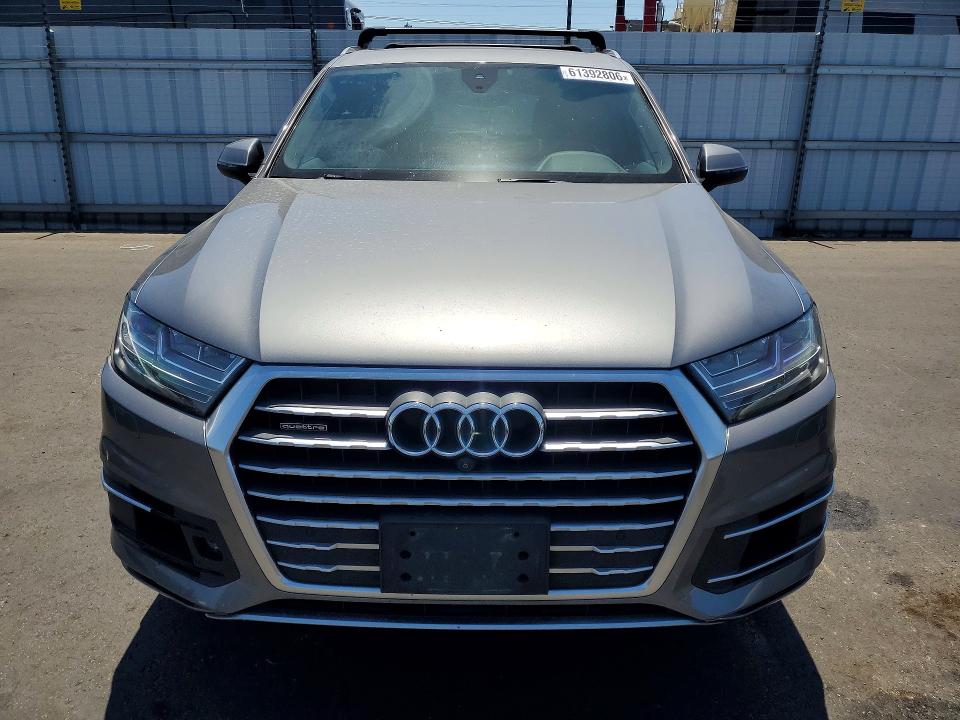 2017 Audi Q7 VIN WA1LAAF74HD046479 COPART salvage auction — REAR END, Ca - Salvage Certificate, sold $6,900 on 2026-07-27 (photo 5)