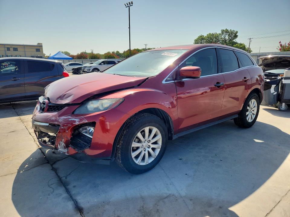 2012 Mazda Cx-7 VIN JM3ER2C54C0421214 COPART salvage auction — HAIL, Tx - Salvage Vehicle Title, sold $275 on 2026-07-30 (photo 1)