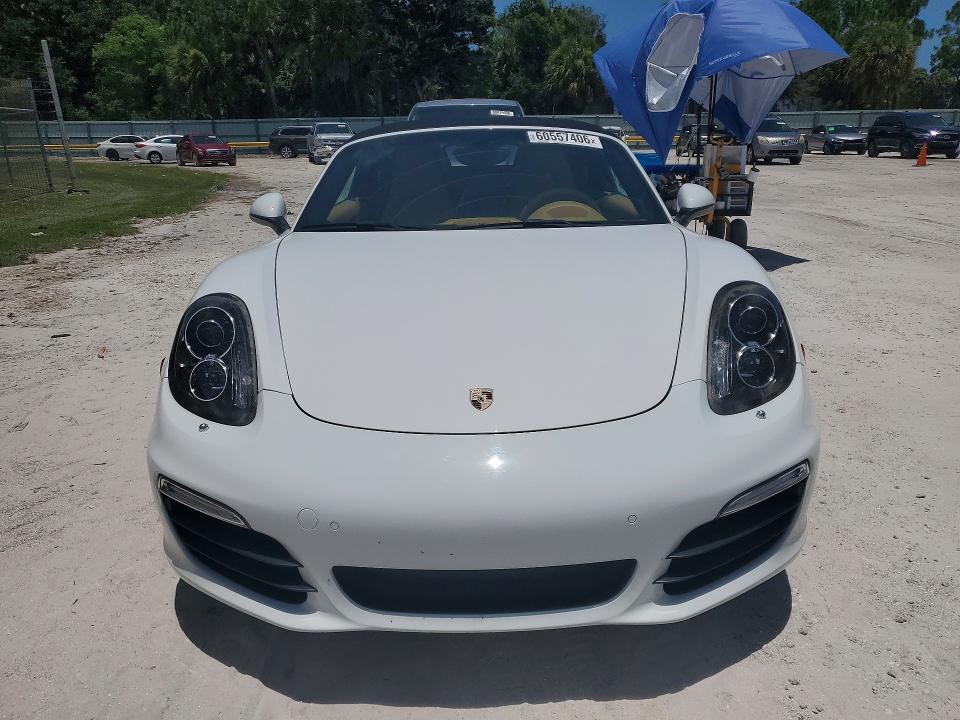 2014 Porsche Boxster VIN WP0CB2A86ES140816 COPART salvage auction — REAR END, Salvage Title, sold $6,400 on 2026-07-22 (photo 5)