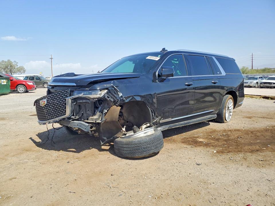 2023 Cadillac Escalade VIN 1GYS4JKL2PR250382 COPART salvage auction — FRONT END, AZ - CERT OF TITLE - SALVAGE, sold $14,900 on 2026-07-31 (photo 1)