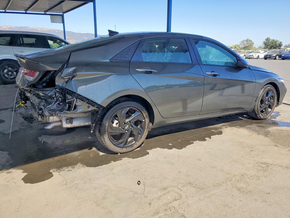 2026 Hyundai Elantra VIN KMHLM4DG1TU170621 COPART salvage auction — REAR END, CA - CERTIFICATE OF TITLE (P), sold $10,000 on 2026-07-20 (photo 3)