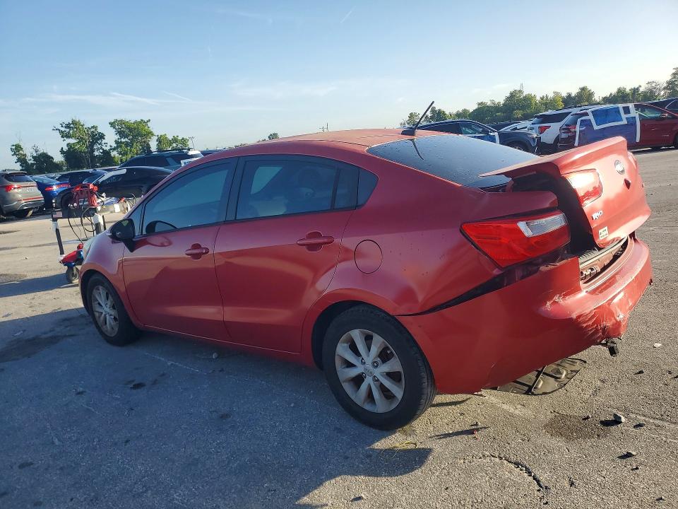 2015 Kia Rio VIN KNADN4A35F6479781 COPART salvage auction — REAR END, Fl - Cert Of Title Slvg Rebuildable, sold $450 on 2026-07-28 (photo 2)