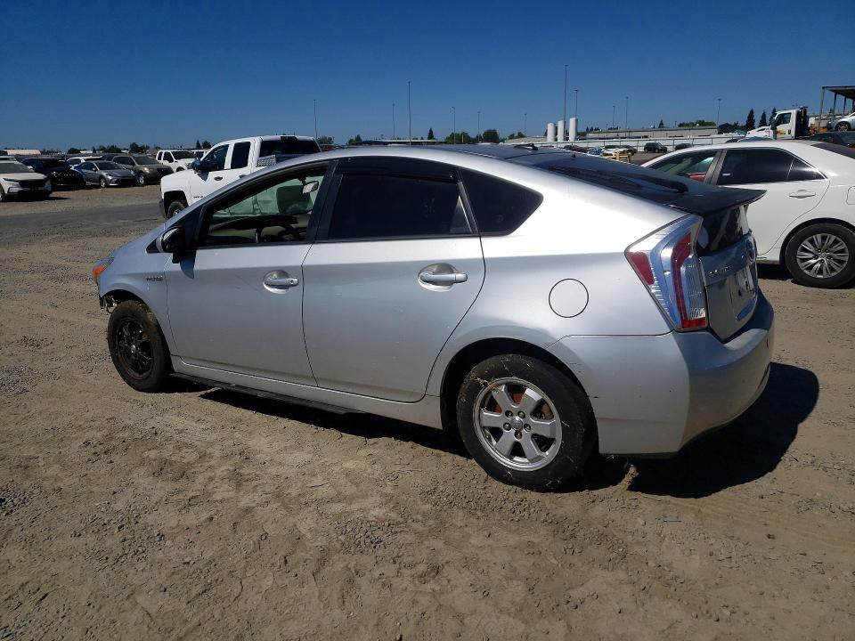2013 Toyota Prius VIN JTDKN3DU3D5665542 COPART salvage auction — FRONT END, Ca - Dlr/Dis/Exp Only Salvage Title, sold $875 on 2026-07-16 (photo 2)
