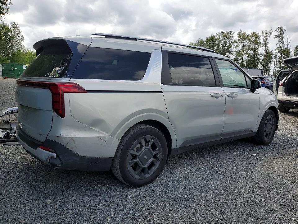 2025 Kia Carnival VIN KNDNC5KA4S6079706 COPART salvage auction — FRONT END, Wa - Bill Of Sale, sold $15,200 on 2026-07-13 (photo 3)