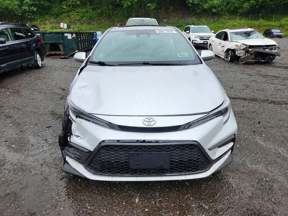 2025 Toyota Corolla VIN 5YFP4MCE0SP217395 COPART salvage auction — FRONT END, Ny - Mv-907A Salvage Certificate, sold $8,400 on 2026-07-09 (photo 5)