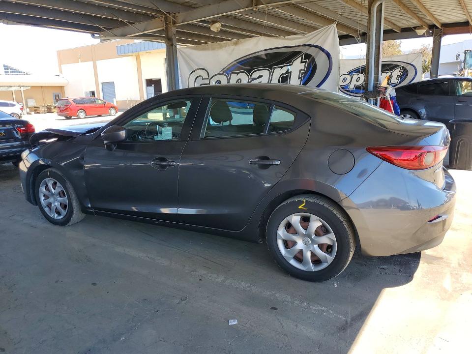 2015 Mazda 3 VIN JM1BM1U74F1262827 COPART salvage auction — FRONT END, Ca - Salvage Certificate, sold $1,400 on 2026-07-23 (photo 2)