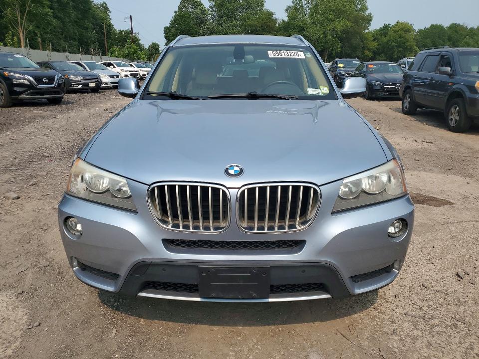 2012 BMW X3 VIN 5UXWX5C56CL727428 COPART salvage auction — SIDE, Pa - Certificate Of Salvage, sold $850 on 2026-07-20 (photo 5)