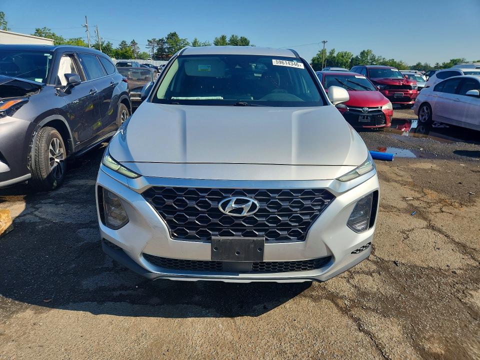 2019 Hyundai Santa fe VIN 5NMS2CAD6KH080493 COPART salvage auction — SIDE, CT - CERT OF TITLE-SALVAGE, sold $3,300 on 2026-07-10 (photo 5)