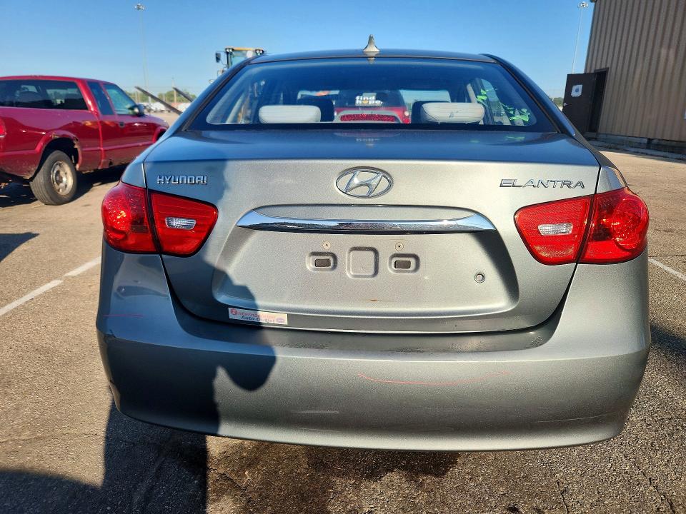 2010 Hyundai Elantra VIN KMHDU4AD8AU872351 COPART salvage auction — FRONT END, Oh - Cert Of Title-Salvage, sold $100 on 2026-07-31 (photo 6)