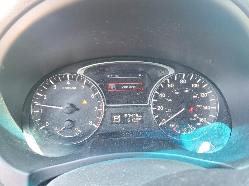 2014 Nissan Altima VIN 1N4AL3AP0EN258480 COPART salvage auction — REAR END, Ca - Salvage Certificate, sold $750 on 2026-07-29 (photo 9)