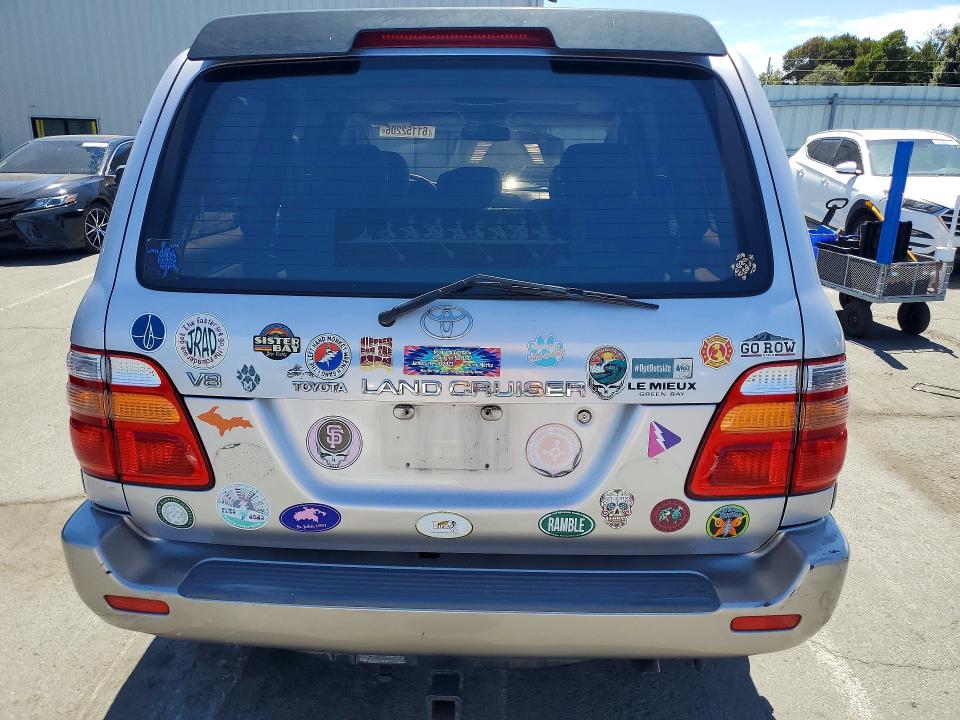 2001 Toyota Land cruiser VIN JTEHT05J112007911 COPART salvage auction — FRONT END, CA - SALVAGE CERTIFICATE, sold $4,550 on 2026-07-17 (photo 6)