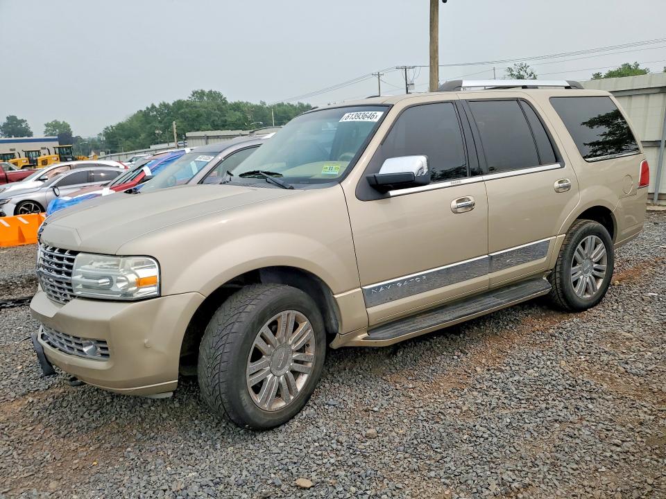 2008 Lincoln Navigator VIN 5LMFU28528LJ06107 COPART salvage auction — SIDE, Nj - Certificate Of Title (P), sold $1,000 on 2026-09-12 (photo 1)