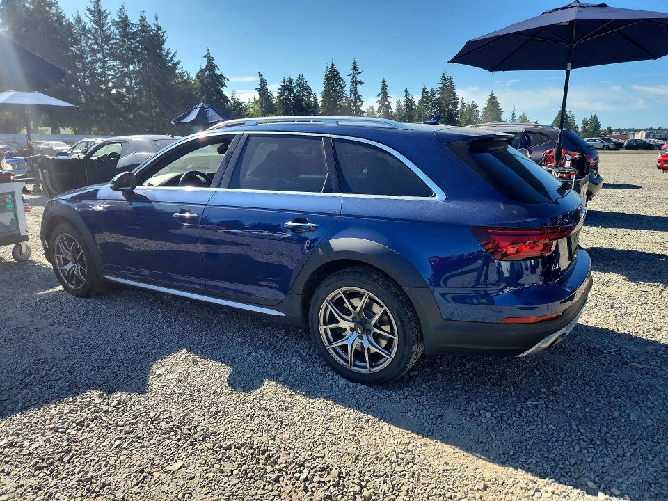 2018 Audi A4 VIN WA19NAF46JA051839 COPART salvage auction — REAR END, Wa - Bill Of Sale, sold $8,000 on 2026-07-14 (photo 2)