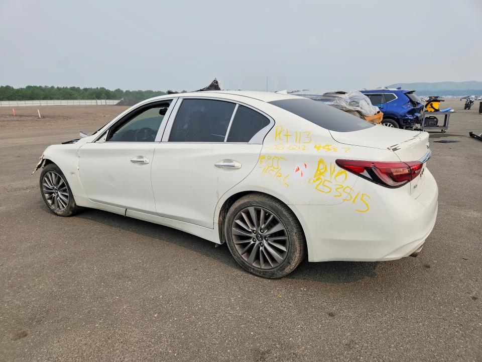 2018 Infiniti Q50 VIN JN1CV7AR7JM280520 COPART salvage auction — FRONT END, AZ - CERT OF TITLE - SALVAGE, sold $475 on 2026-07-27 (photo 2)