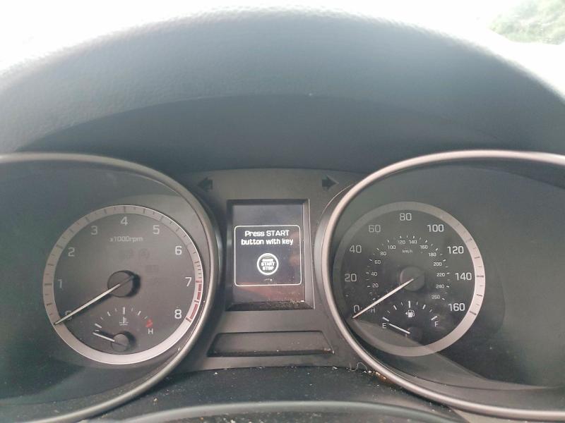 2018 Hyundai Santa fe VIN 5XYZU3LBXJG562221 COPART salvage auction — REAR END, GA - CERT OF TITLE-COURT ORDER, sold $3,200 on 2026-07-22 (photo 9)