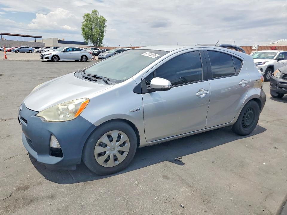 2013 Toyota Prius c VIN JTDKDTB39D1052927 COPART salvage auction — FRONT END, NV - CERTIFICATE OF TITLE, sold $675 on 2026-07-27 (photo 1)