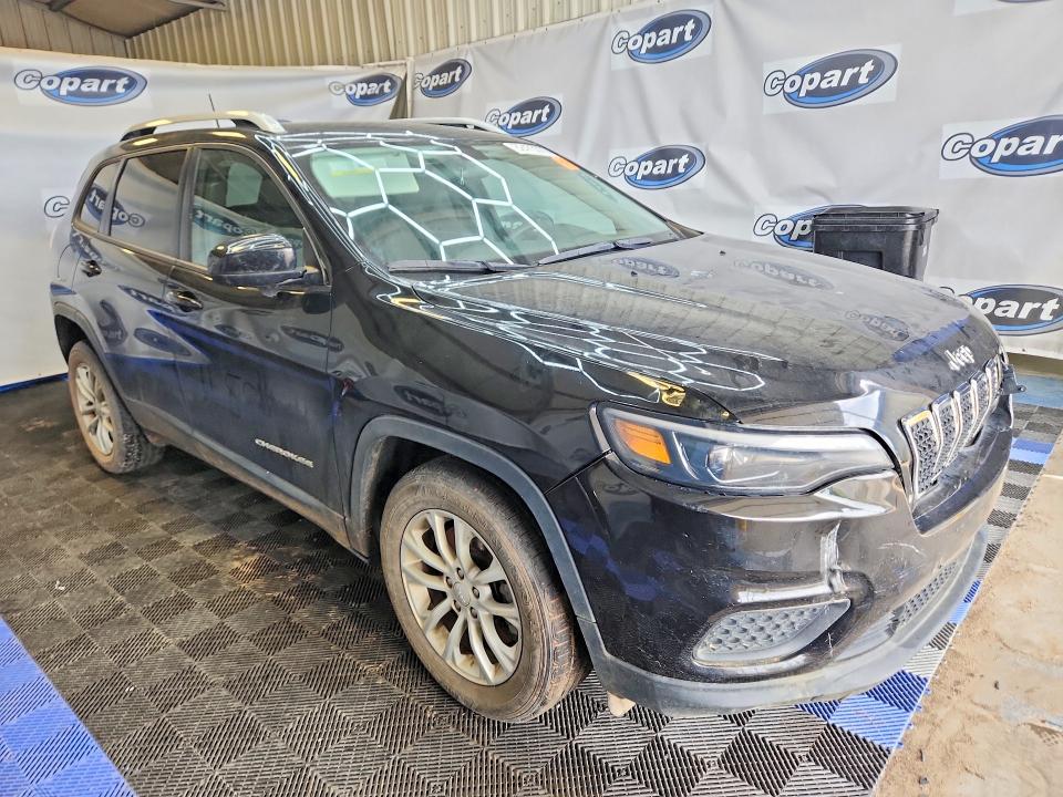2020 Jeep Cherokee VIN 1C4PJLCBXLD556016 COPART salvage auction — FRONT END, Ga - Certificate Of Title, sold $375 on 2026-07-28 (photo 4)