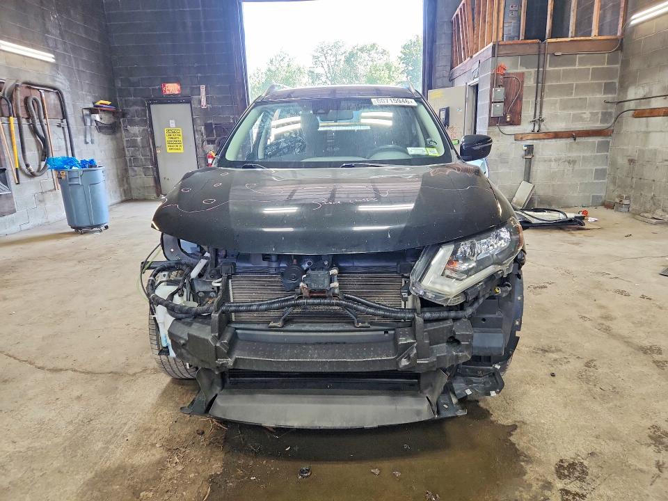 2019 Nissan Rogue VIN JN8AT2MV5KW384987 COPART salvage auction — FRONT END, NY - MV-907A SALVAGE CERTIFICATE, sold $1,600 on 2026-07-27 (photo 5)